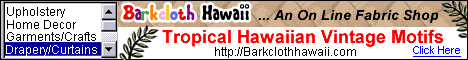 Barkcloth Hawaii